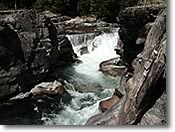 Photo of McDonald creek Falls, Glacier National  Park