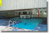 swimming pool fun at the whitefish koa